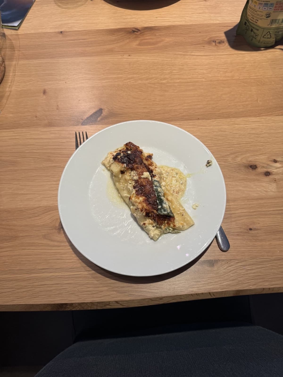 Cannelloni mit Poulet und Zucchini
